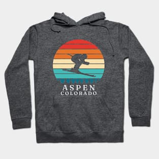 Ski, Mountains, Snow, Winter, Aspen Colorado Hoodie